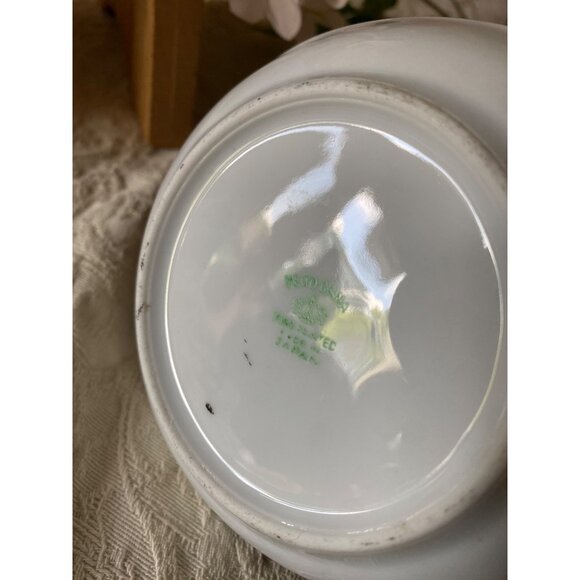 Vintage Hand-Painted Floral Porcelain Dish With Handles By Heinrich & Co Bavaria - Picture 8 of 10